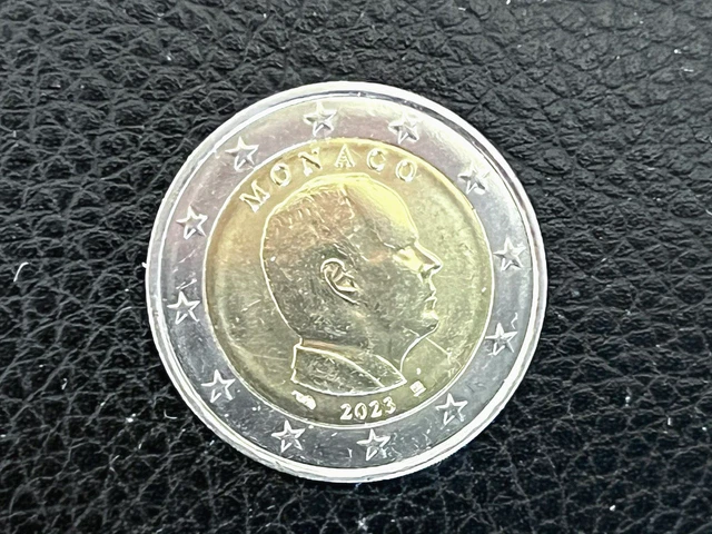 PIECE 2 euro MONACO 2023. PRINCE ALBERT EUR 2,00 - PicClick FR