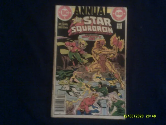 1983 DC COMICS ALL-STAR SQUADRON ANNUAL # 2 w/ INFINITY INC.
