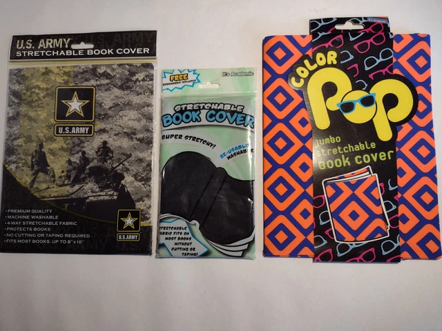 Stretchable Book Cover, Set of 3