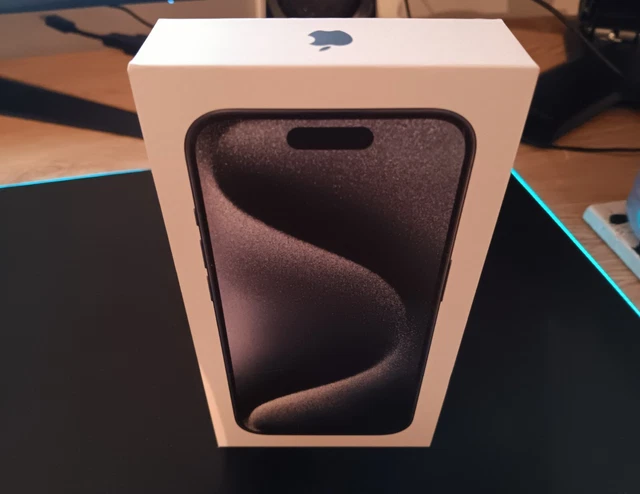 Apple iPhone 15 Pro - 128GB - Blue Titanium (Unlocked) Brand New - Unopened.