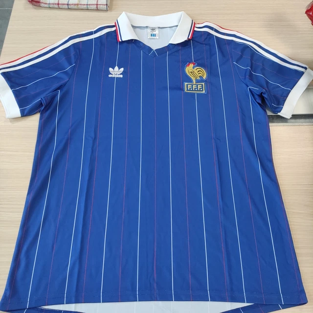 MAILLOT EQUIPE DE France 1982 Adidas Taille XL EUR 59 00 PicClick FR
