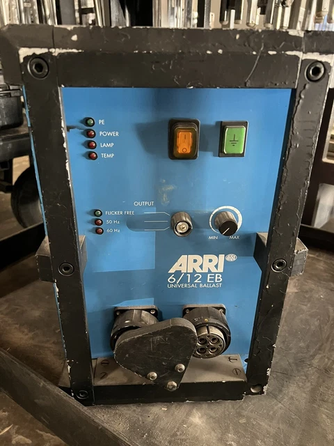 Arri HMI 6k 12K EB universal Ballast, flicker Free. Sale As Is. Arri HMI 6k 12K EB universal Ballast, flicker Free. Sale As Is.