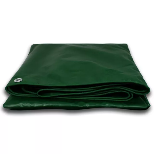 PVC 600GSM Heavy Duty Multi-Purpose Waterproof Tarpaulin Sheet - Rain Cover Tarp