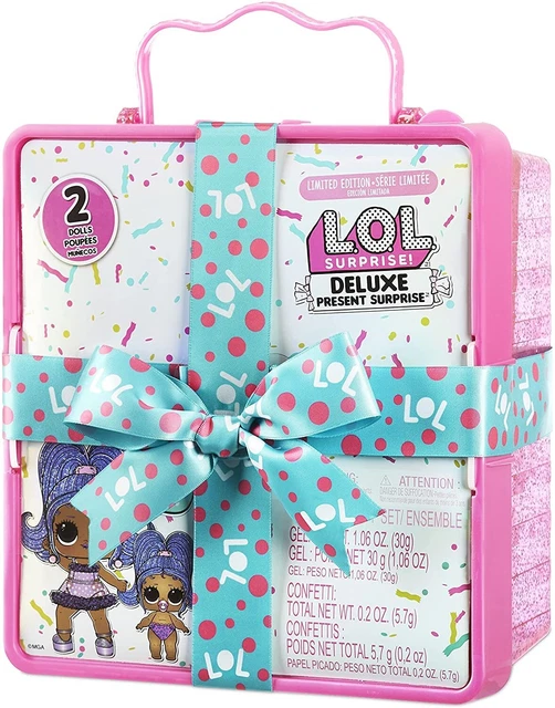 MGA LOL Surprise DELUXE PRESENT SURPRISE 2 Fashion Dolls NRFB Limited Edition