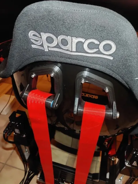 Sparco 3D Printed Simracing Enhanced Belt Pass