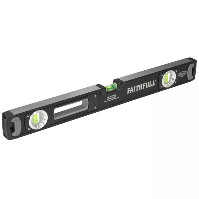 Faithfull 700913-24 Prestige Professional Heavy-Duty Spirit Level 60cm