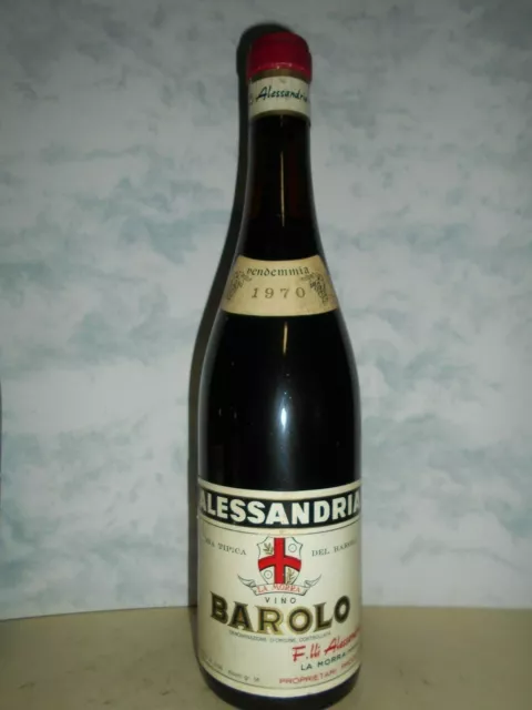 1970 Fratelli Alessandria Barolo DOCG, Piedmont, Italy