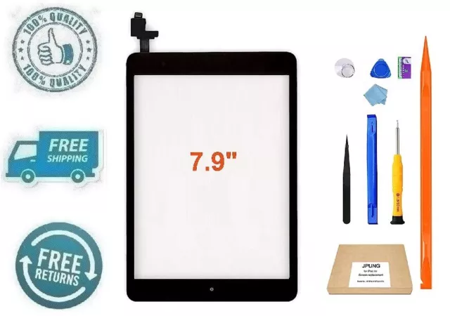 New Black Screen Replacement Digitizer Repair Tools For iPad Mini 1 iPad Mini 2