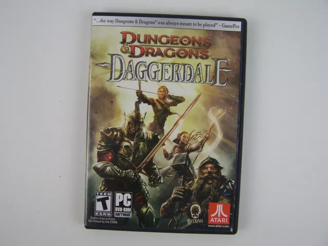 Juego de DVD de Dungeons & Dragons: Daggerdale para PC