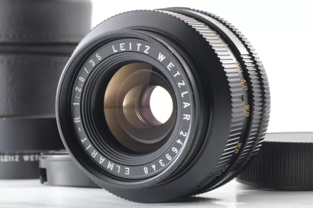 [N MINT / Case Hood 12564] Leica Leitz Elmarit R 35mm F2.8 3Cam Lens From JAPAN