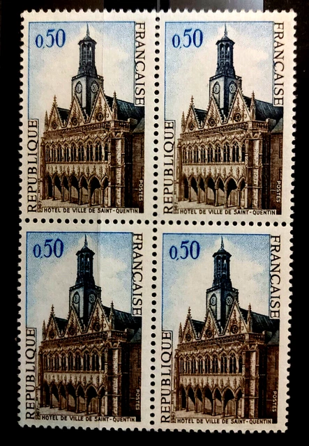 France bloc de 4 timbres  neuf** YV N°  1499 Saint Quentin