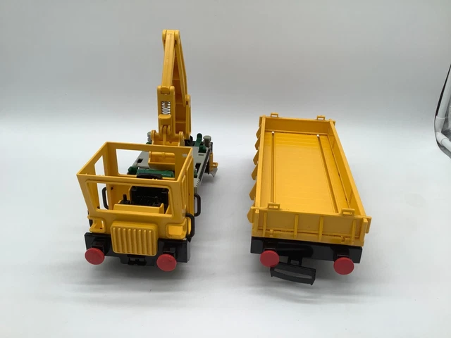 Train Playmobil 4053 Vintage - Voie G Avec Boîte D'Origine - Fonctionne
