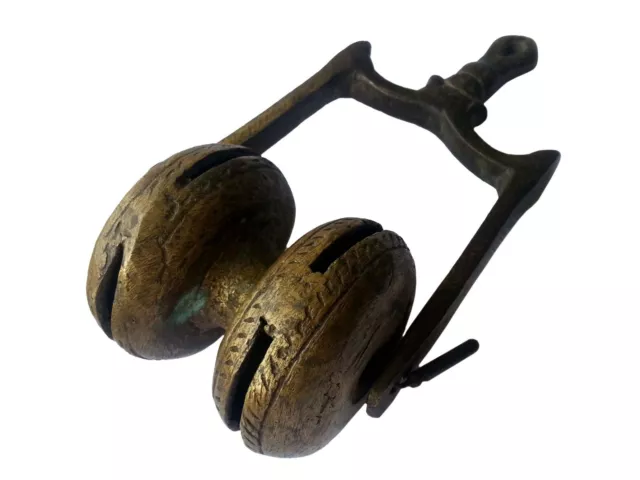 Unique Myanmar Burma Weaving Loom Tool / Antique Brass Loom Tool Rak BuRing 2