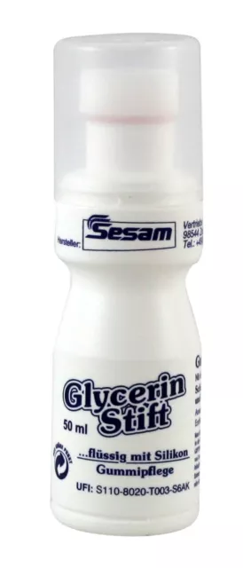 Sesam Glycerinstift 50ml Gummipflegestift, 6 Stück