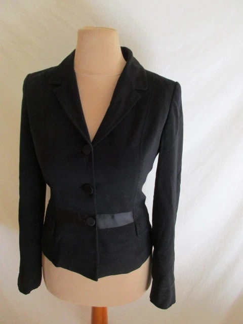 Veste Esprit Noire - Taille 36, Occasion En Très Bon état (comme Neuf)