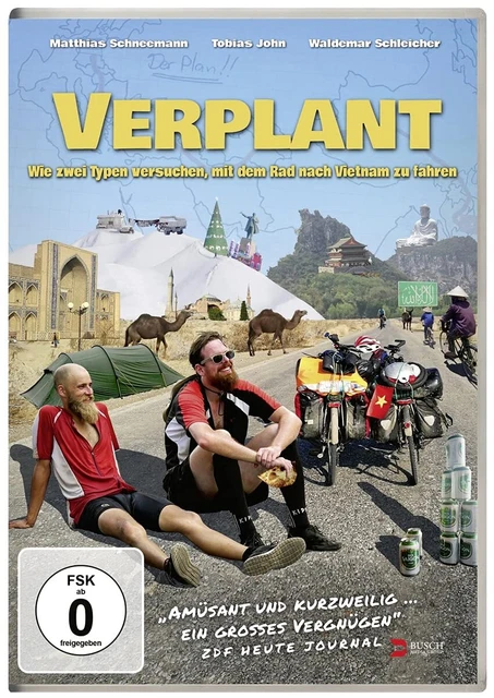 Verplant - Wie zwei Typen versuchen, mit dem Rad nach Vietnam zu fahren (DVD)
