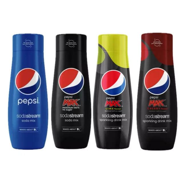 SodaStream Pepsi Max Lime 6-Pack Syrup Flavour – SodaStream UK