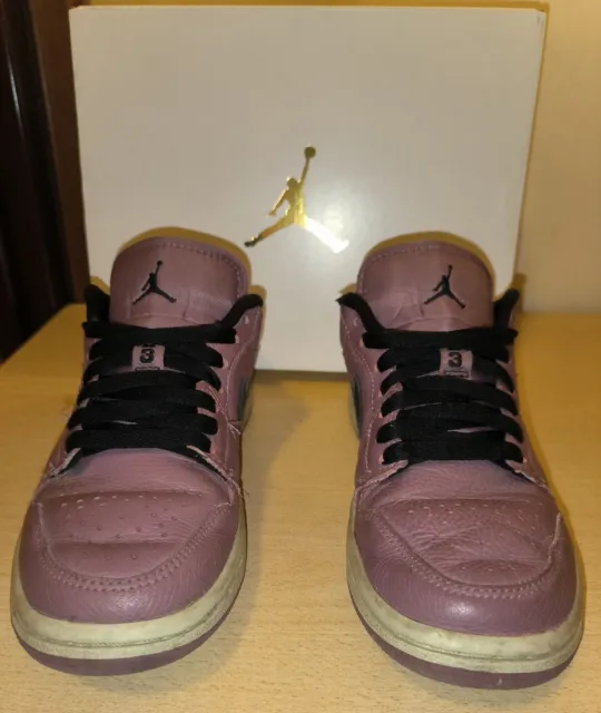 Nike Air Jordan 1 Low Se nr. 3-34-22,5-36 light mulberry/black