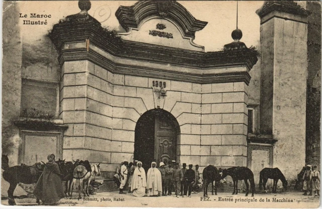 CPA AK FEZ - Main entrance of the Moroccan Machine (669351)