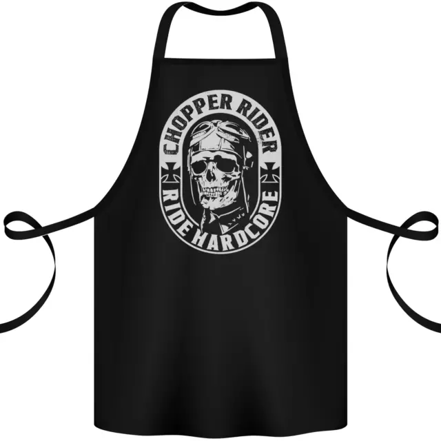 Biker Chopper Rider Motorbike Motorcycle Cotton Apron 100% Organic