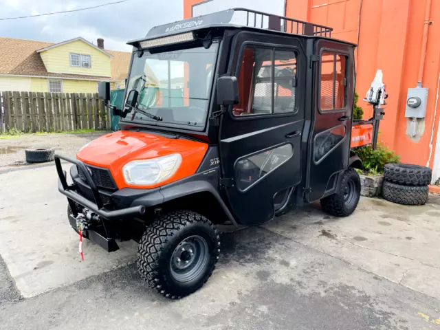 Loaded Kubota Rtv-X1140 Cpx Heat Cab Crew Or Extended Dump Bed Brand New Winch