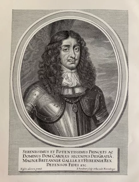 King Charles II. Stuart - The Merry Monarch - Karl II. von England