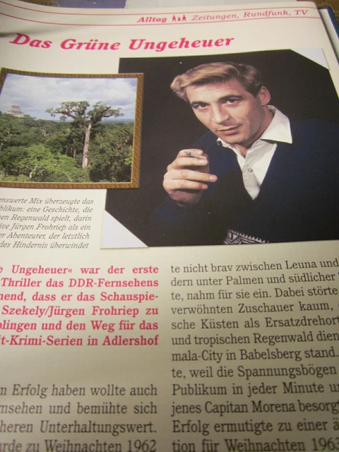 DAS WAR DIE DDR N Alltag Zeitungen Medien Das grüne Ungeheuer Jürgen