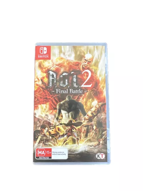 Nintendo 3DS Attack on Titan 2 Mirai no Zahyou JAPAN Shingeki no