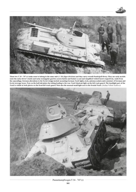 Panzerkampfwagen T 34 - 747(r) as Beutepanzer and Panzerattrappe in Wehrmacht 2