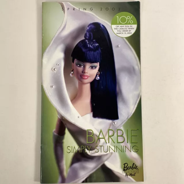 Barbie Spring 2002 Simply Stunning Collectibles By Mail Catalog Vintage Dolls