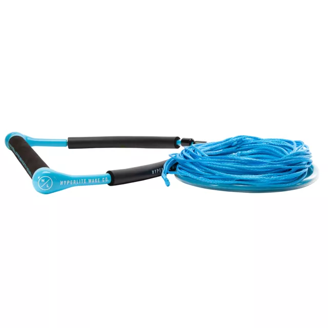 2022 Hyperlite CG Handle with 65ft Maxim Wakeboard Tow Rope - Blue