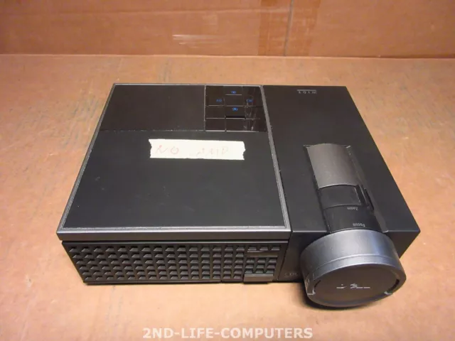 NO LAMP - Dell M409WX 1YJ8D DLP HDMI Beamer Projector 2000 Lumen WXGA NO REMOTE