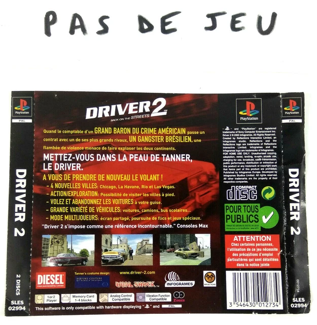 Notice Road Rash pour Jeu PS1. Français et +. ENVOI SUIVI