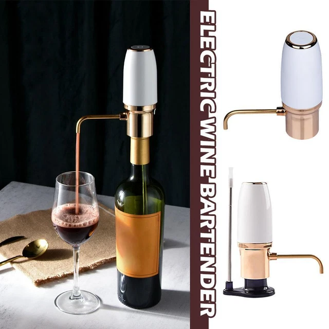 Areador de vino Ruta de la Seda y soporte de vino tinto/blanco Decanterxpus U5P9