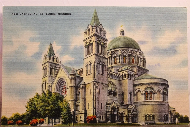 Missouri MO St Louis Cathedral Postcard Old Vintage Card View Standard Souvenir