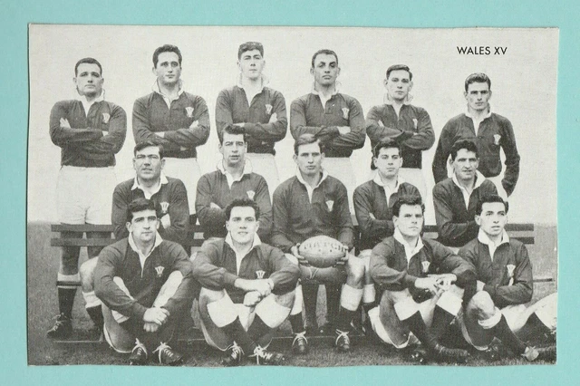 Football - D. C. Thomson  - Star Team Of 1961 -  Wales  Xv  -  1961