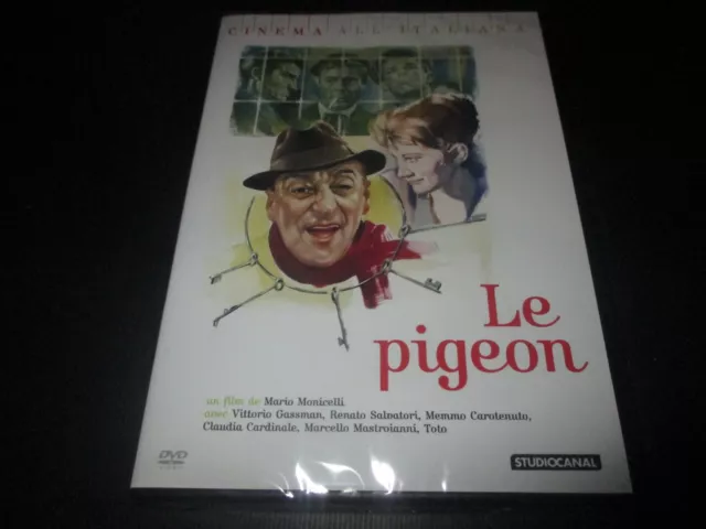 DVD NEUF "LE PIGEON" Vittorio GASSMAN, Claudia CARDINALE, Marcello MASTROIANNI
