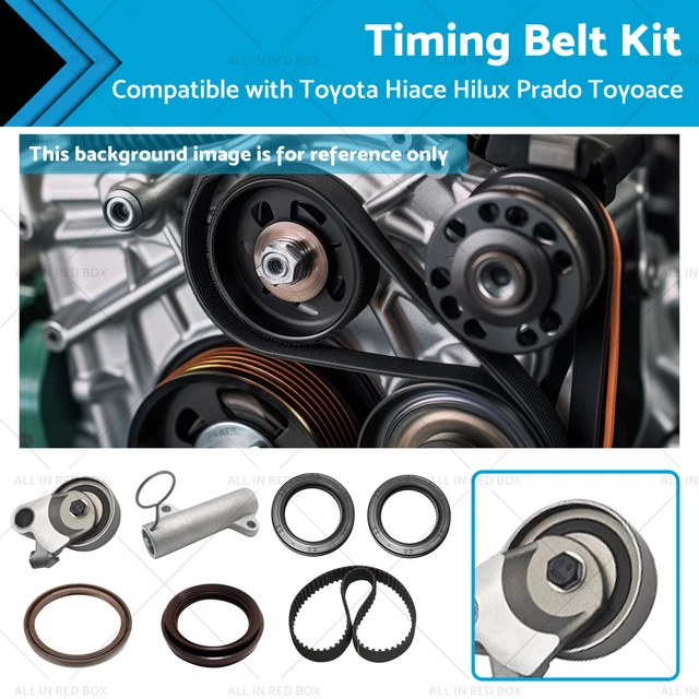 TIMING BELT KIT Suitable for Toyota Hiace Hilux Prado Toyoace 1KD-FTV ...