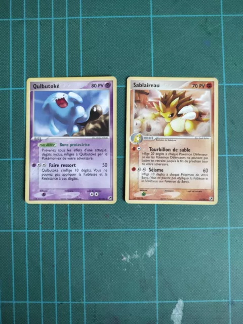 Lot  2 Carte Ex Tempête de sable Pokémon Fr