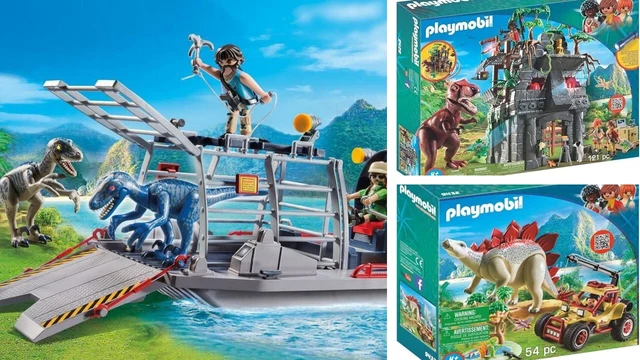 Playmobil boat hot sale with cage