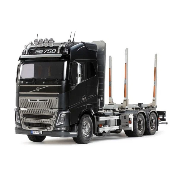Tamiya 1/14 Volvo FH16 Globetrotter 750 6x4 Trattore Stradale Con Cassone Legna