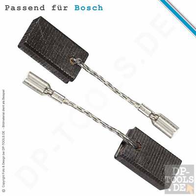 DP 2 Balais de Charbon pour Bosch Gws 17-125 Cit 6x10x17mm 1607000V37 Meuleuse 