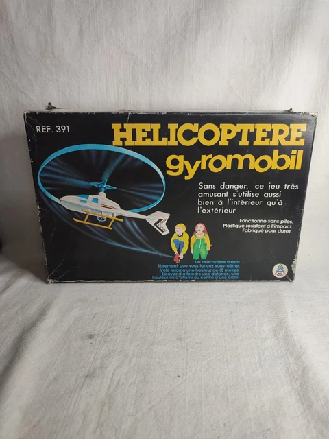 Hélicoptère Télécommandé Avec Boîte Et Télécommande - En Panne (raison Inconnue), Occasion Pour Pièces/réparation