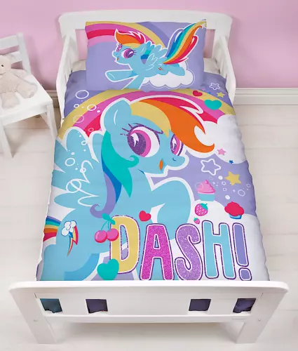 My Little Pony Crush - Junior Toddler or Cot Reversible Duvet Cover Bedding Set