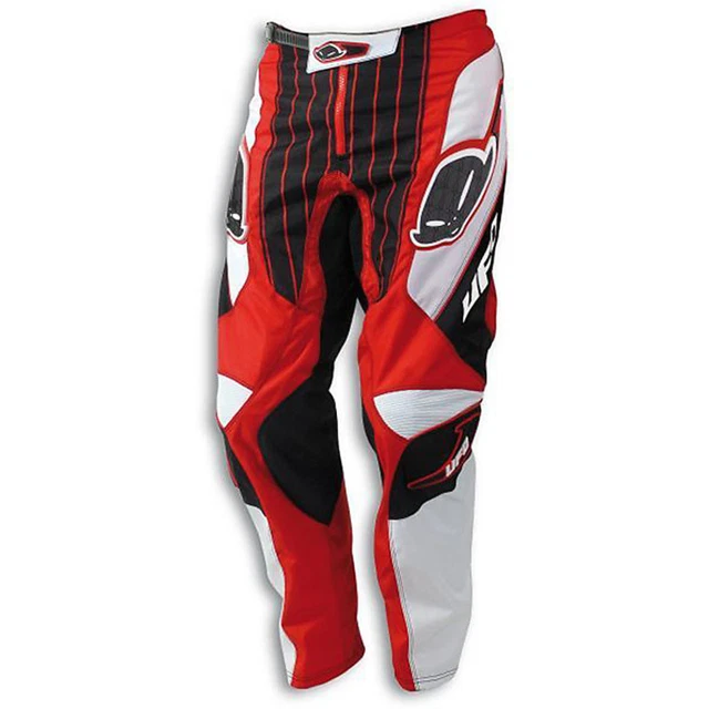 PANTALONI MOTO CROSS Enduro MTB pants UFO Modello Pulse Rosso