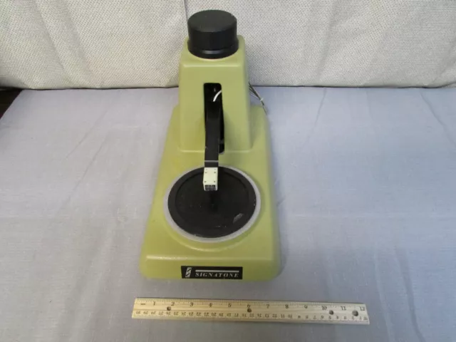 Vintage Signatone Wafer Prober Computer Silicone Valley Storia