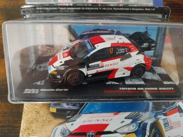 Cadre Photo 1/43 – Toyota Yaris GR Rallye – Bois Et Multi-photos