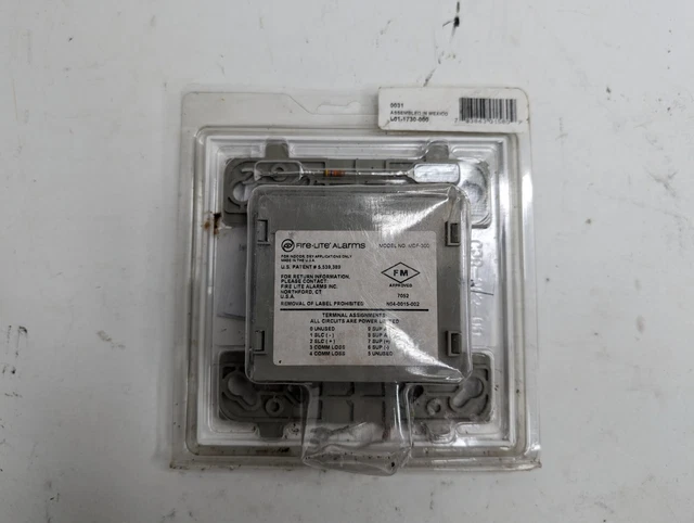 FIRE-LITE MDF-300 DUAL Monitor Module Honeywell Alarms $44.99 - PicClick