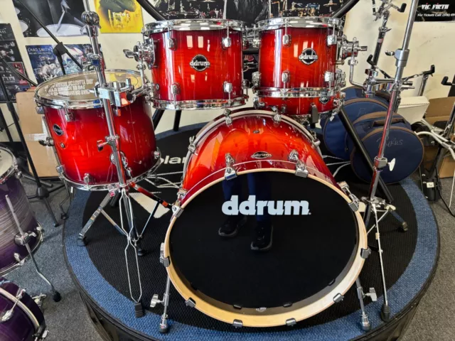 Ddrum "Dominion" Birch/Ash5 piece /hardware/hlds