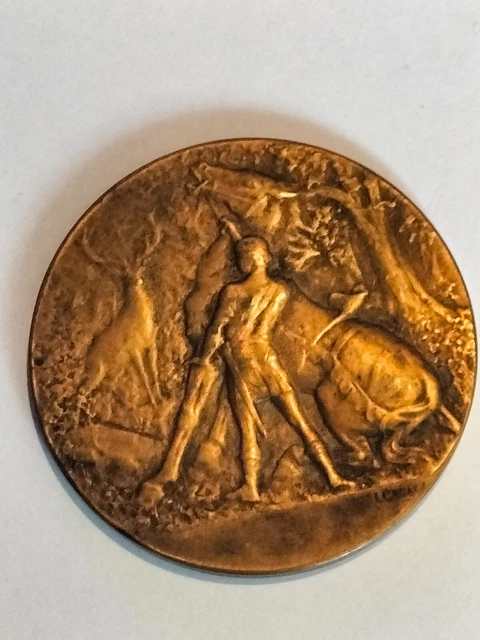 Pin's De Chasse Ancien – Insigne Saint Hubert, Métal 3x4.5 Cm, Fabriqué En France
